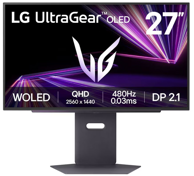 LG Monitor UltraGear 27GX790A, 27", 2560x1440, OLED, 480 Hz, crna